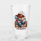Verre Cool petit buckaroo ajouter texte cowboy garçons (Dos)