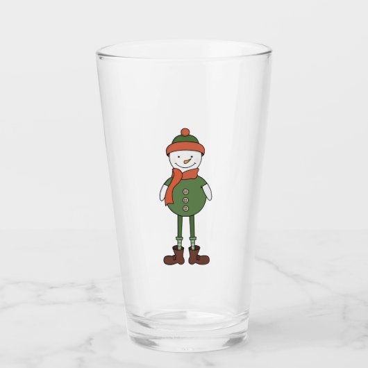 Verre Cool Snowman (Devant)