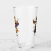 Verre Cool Western Sheriff ajouter du texte (Gauche)