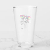 Verre Copie drôle de girafe (Dos)