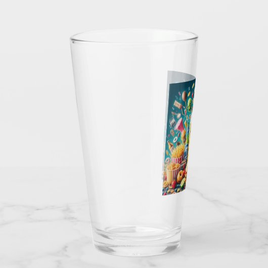 Verre Copo de Vidro Personalizado (Droite)