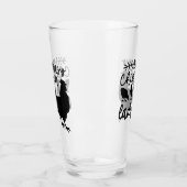 Verre Coq de pays dame poule folle (Gauche)