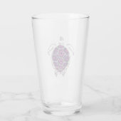 Verre Coquille de tortue violette (Dos)