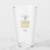 Verre Corps en construction Nom personnalisé (Dos)