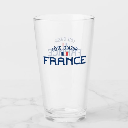 Verre Côte d'Azur (Devant)