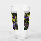 Verre Coteau de panneaux violets et jaunes (Gauche)
