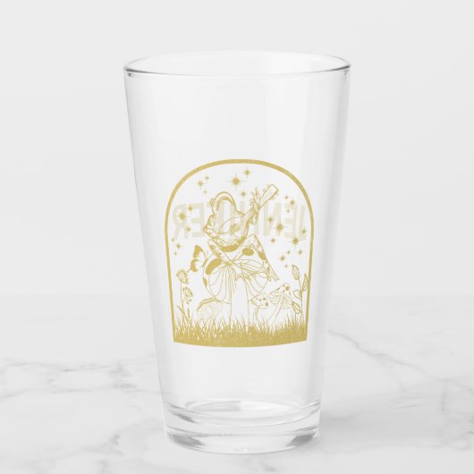 Verre Cottagecore Design esthétique (Devant)