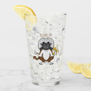 Verre Cotton Top Tamarin montoon est une illustration