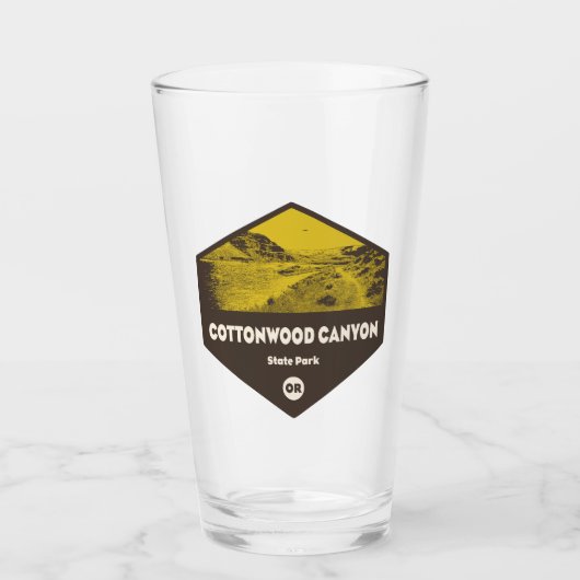 Verre Cottonwood Canyon State Park Oregon (Devant)