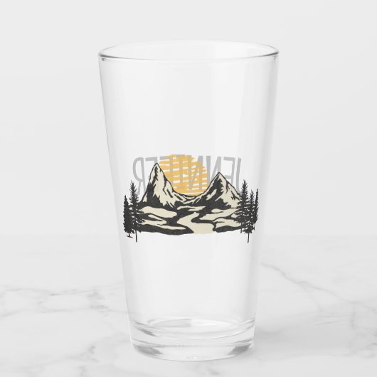Verre Coucher de soleil (Devant)