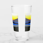 Verre Coucher de soleil mystique  (Droite)