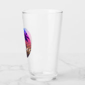 Verre Coucher de soleil rétrograde Personnalisé (Gauche)