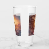 Verre Coucher de soleil sur la mer et le pin (Gauche)