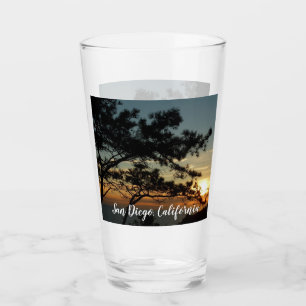 Verre Coucher de soleil sur le pin de Torrey I Paysage c