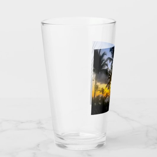 Verre Coucher de soleil tropical (Droite)