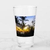 Verre Coucher de soleil tropical (Devant)