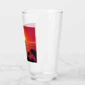 Verre Coucher de soleil tropical (Gauche)