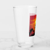 Verre Coucher de soleil tropical (Droite)
