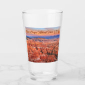 Verre Coucher du soleil de l'Utah de canyon de Bryce (Devant)