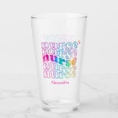 Verre Couleur élégante infirmière (Devant)