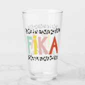 Verre Couleurs Fika Noir (Dos)