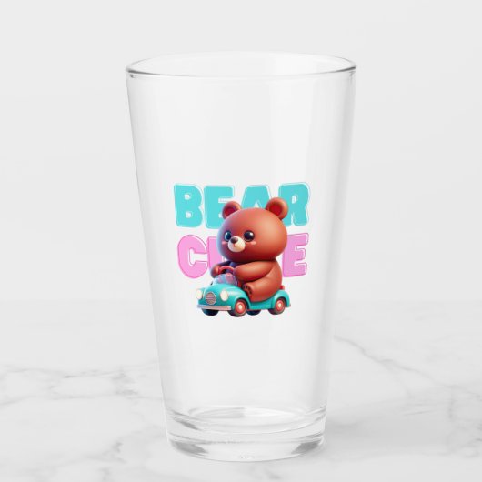 Verre Coupe Bear Fun Glass (Devant)