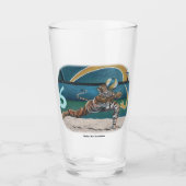 Verre Coupe Cat Warrior de volley-ball Imaginaire (Devant)