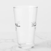 Verre Coupe classique de Mariage de mariée et de chambre (Gauche)