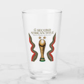 Verre Coupe d'Afrique au Maroc (Devant)
