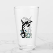 Verre Coupe d'Art d'Orca Liberté (Dos)