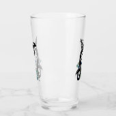 Verre Coupe d'Art d'Orca Liberté (Gauche)