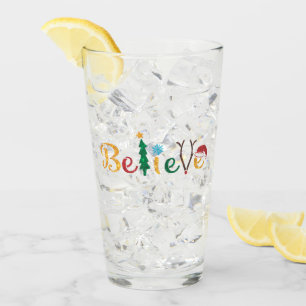 Verre Coupe de glace de Noël