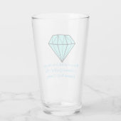 Verre Coupe Diamond Booking (Dos)