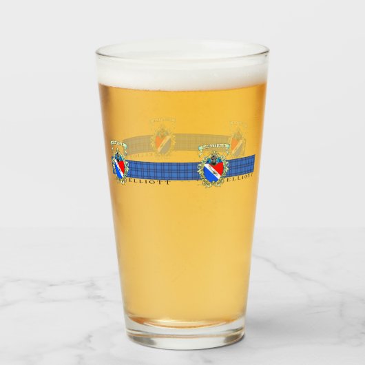 Verre Coupe Elliott Glass (Devant (rempli))