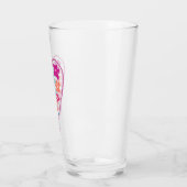 Verre Coupe Folky Floral Heart Glass (Gauche)