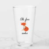 Verre Coupe Fox Sake Glass (Devant)
