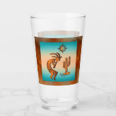 Verre Coupe Kokopelli du sud-ouest (Dos)