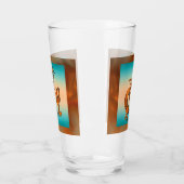 Verre Coupe Kokopelli du sud-ouest (Gauche)