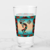 Verre Coupe Kokopelli du sud-ouest (Dos)