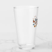 Verre Coupe motif papillon (Droite)