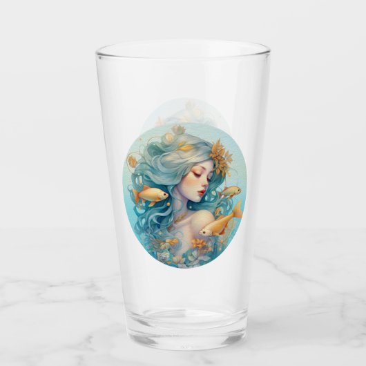 Verre Coupe Pisces Glass (Devant)