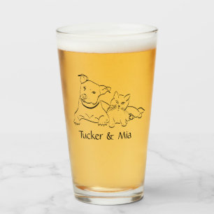 Verre Coupe Portrait Portrait Personnalisé Coupe de verr