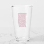 Verre Coupe Rouge de l'agave promotionnelle hashtag glas (Dos)