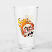 Verre Coupe Scovillelicic Fire Head Glass (Devant)