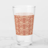 Verre Coupes de fleurs de bulbes de rose (Dos)
