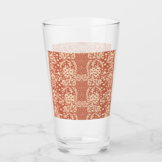 Verre Coupes de fleurs de bulbes de rose (Devant)