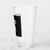 Verre Couple Coeurs D'Art En Feu (Gauche)