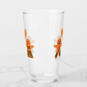 Verre Couple de pain d'épices de Noël (Gauche)