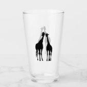 Verre Couple Giraffe (Devant)