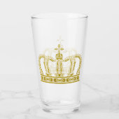 Verre Couronne d'or - luxe royal (Dos)